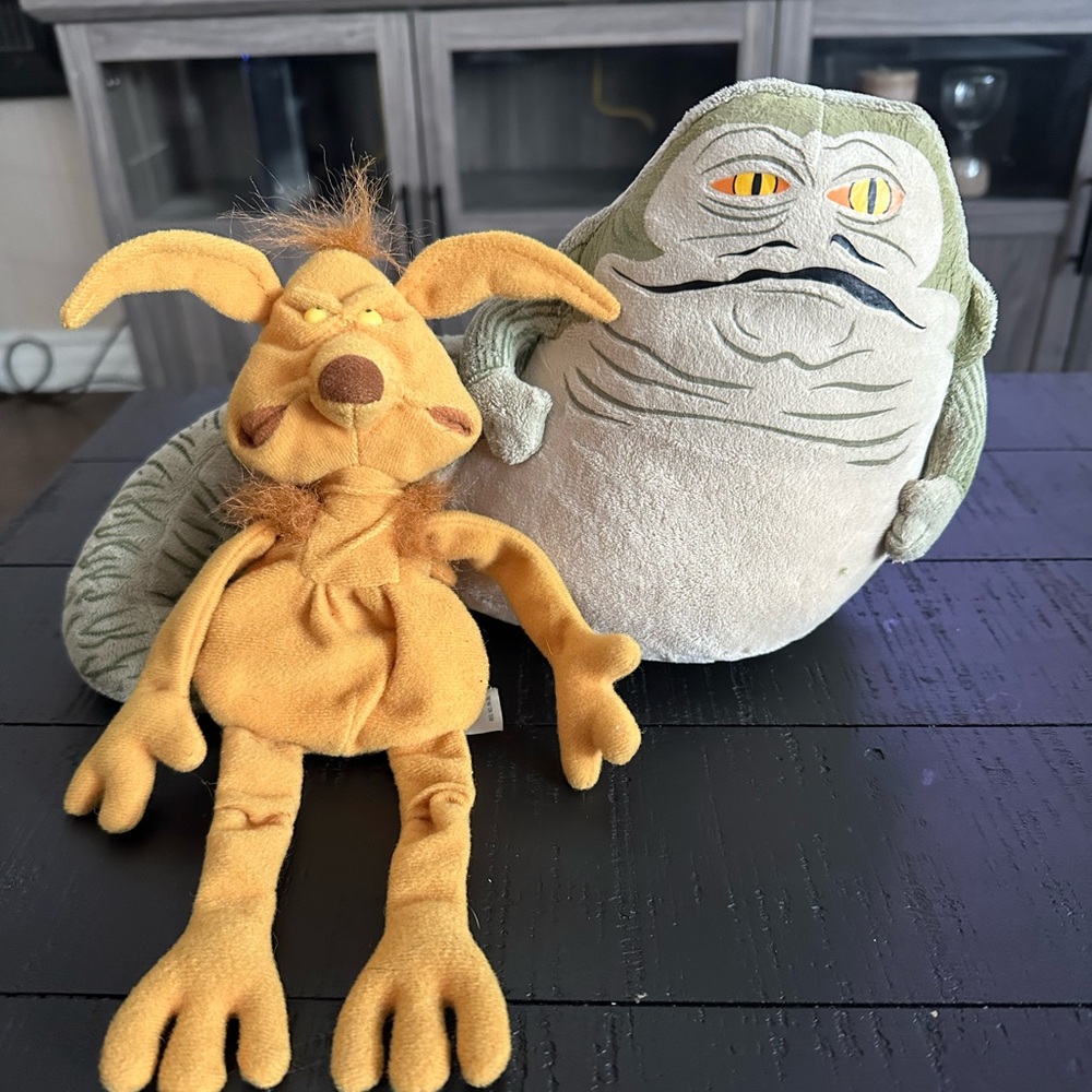 STAR WARS Buddies Jabba the Hut & Salacious Crumb Beanbag Plush